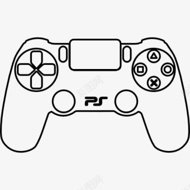 PS4免扣元素PS4控制器图标图标