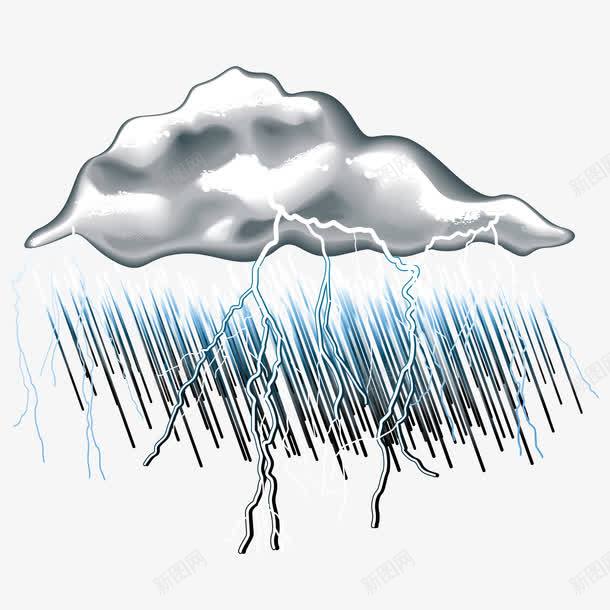 乌云密布雷电暴雨png免抠素材_88icon https://88icon.com 乌云 乌云密布 密布 暴雨 暴雨卡通 雷电