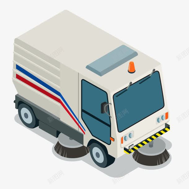 路面清扫车团啊png免抠素材_88icon https://88icon.com 卡通 手绘 打扫 投影 清扫 立体 装饰 货车 质感 路面 车子 车辆 阴影