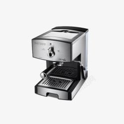 半自动蒸汽奶泡柏翠家用半自动蒸汽咖啡机高清图片