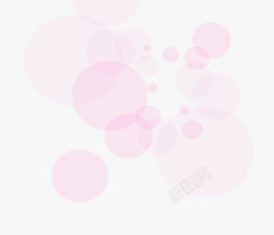 风格粉色气泡高清图片
