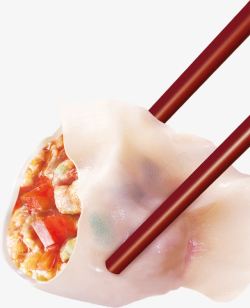 传统小吃饺子素材