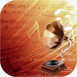 手机PK10精选图标手机古典音乐精选专辑软件log图标高清图片