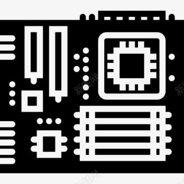 CPU处理器主板图标图标