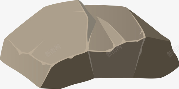 鹅卵石吊坠石头石头碎片石子碎石图标图标