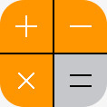 calculator计算器苹果iOS7图标高清图片