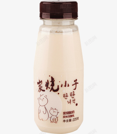 实物炭烧小子酸奶png免抠素材_88icon https://88icon.com 乳制品 乳酸菌 乳酸菌饮料 产品实物 健康饮料 奶制品 酸奶 饮品