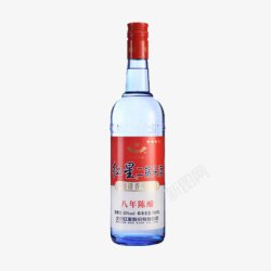 国产白酒蓝瓶二锅头高清图片