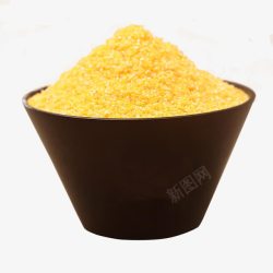 金灿灿的玉米粒素材