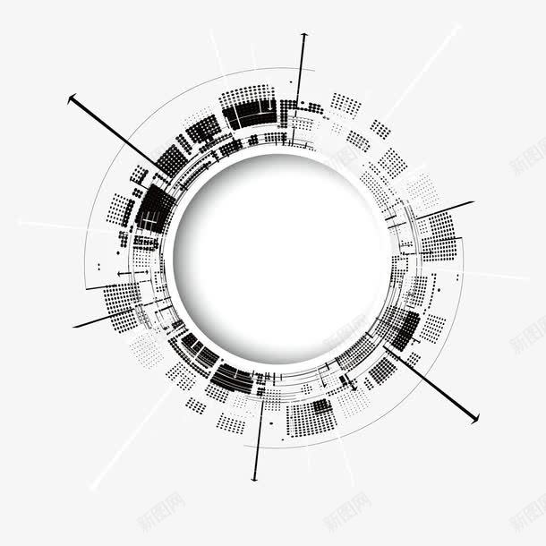 科技数码抽象圆环png免抠素材_88icon https://88icon.com 圆环 抽象 数码 科技