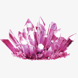 紫色水晶素材