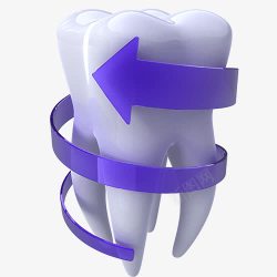 牙齿健康3D图素材