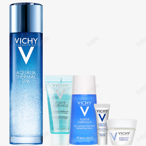 薇姿温泉护肤品泡沫洁面乳套装png免抠素材_88icon https://88icon.com 套装 护肤品 水乳 泡沫 洁面乳 洁面乳泡沫 温泉 薇姿 面霜