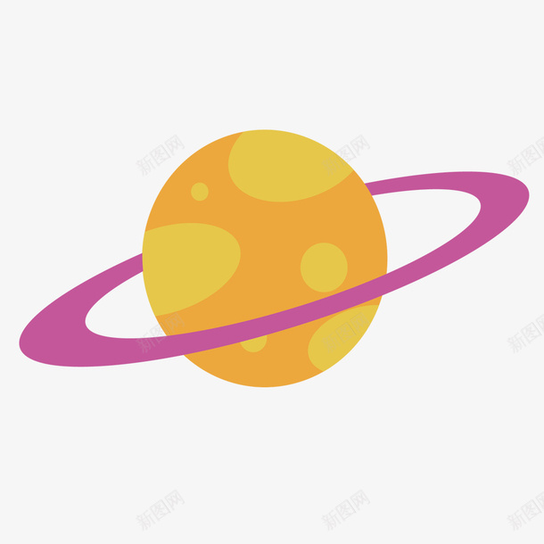 黄色星球紫色星环外太空png免抠素材_88icon https://88icon.com 九大行星 卡通宇宙 地球 外太空星球 太空探索 太阳系 星环 月球 紫色星环 美丽星球 黄色星球
