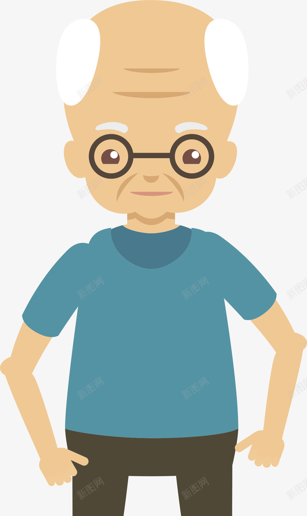 老头健身手绘小人矢量图ai免抠素材_88icon https://88icon.com 健身手绘小人 出行插画 小人场景 白发 矢量图 老人 老当益壮 运动老人 锻炼 锻炼小人