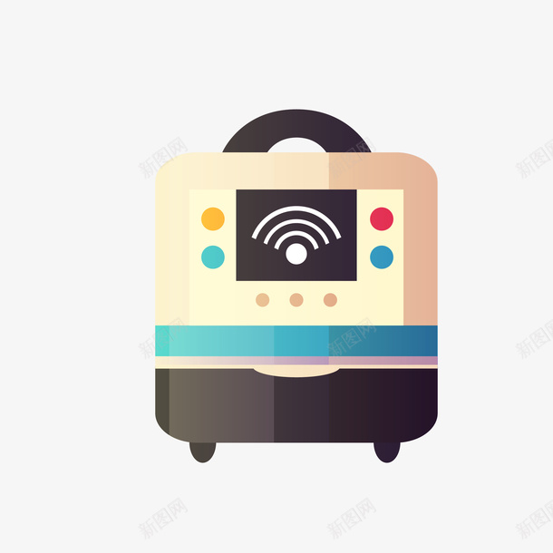 手绘wifi科技电饭煲矢量图eps免抠素材_88icon https://88icon.com WIFI png免抠图 创意 卡通 手绘 时尚 电饭煲 科技 矢量图