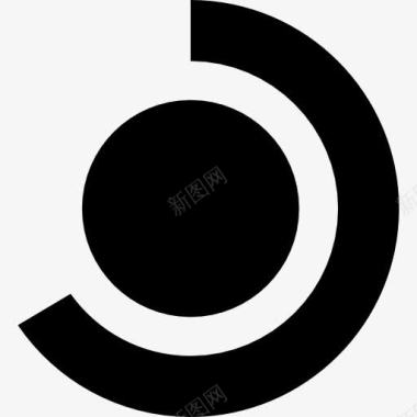 圆形的简单的图形符号图标图标
