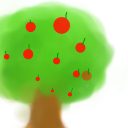 树红果果素材