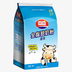 奶粉彩色实物乳品奶制品素材
