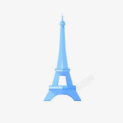 质感巴黎铁塔背景素材