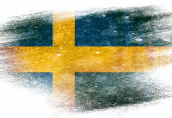 瑞典国旗背景