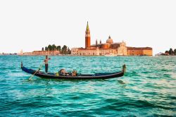 美丽的威尼斯水城图素材