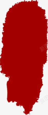 红色一抹背景png免抠素材_88icon https://88icon.com 一抹 一抹水彩 红色 背景