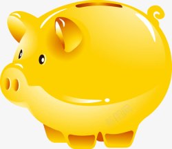 透明小猪存钱罐小猪存钱罐高清图片