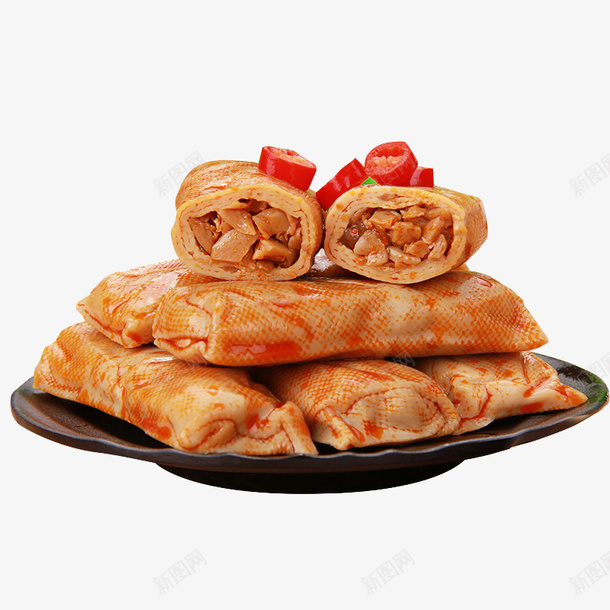 香辣夹心卷香菇豆干png免抠素材_88icon https://88icon.com 产品实物 卤豆干 卤豆腐 四川特产 小吃 豆腐干 零食 香辣夹心卷香菇豆干
