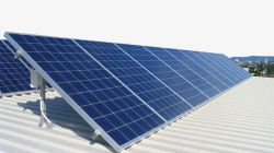 太阳能发电站素材