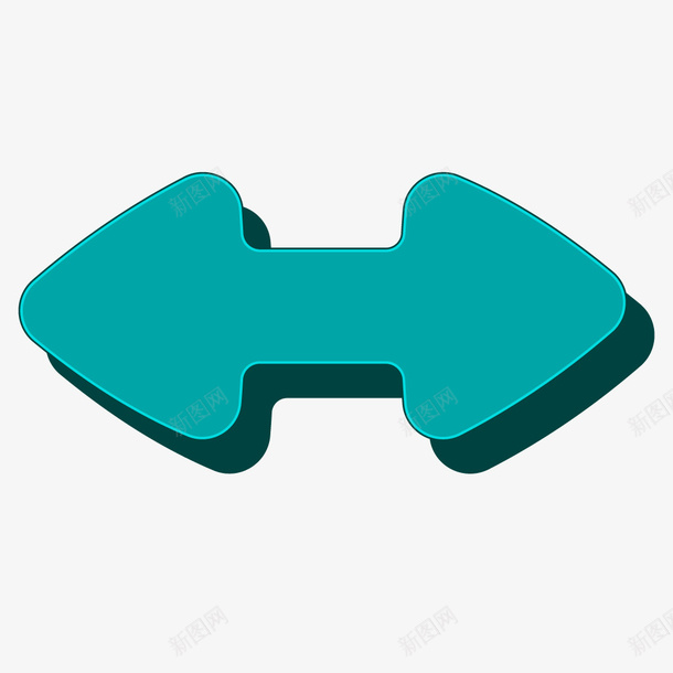 蓝色创意双向箭头png免抠素材_88icon https://88icon.com 上升箭头 创意 卡通箭头 双向箭头 商务箭头 方向 蓝色 蓝色箭头 路标 进出箭头 黑白矢量箭头