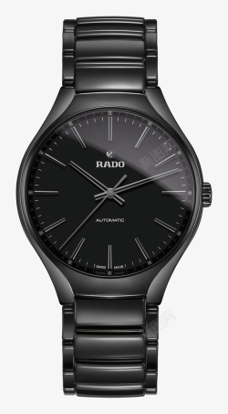雷达实物雷达黑色腕表手表男表高清图片