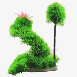 仿真塑料花束古韵水族箱创意植物水草高清图片