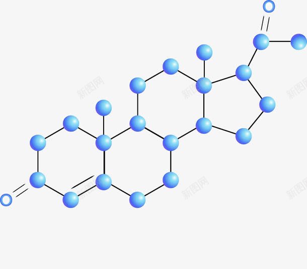 医疗化学分子结构图矢png免抠素材_88icon https://88icon.com 分子结构 医疗化学 卡通