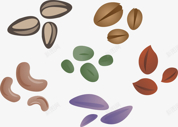 卡通秋收种子插画png免抠素材_88icon https://88icon.com 丰收 农作物种子 卡通种子 秋分 秋收种子 种子 种子手绘