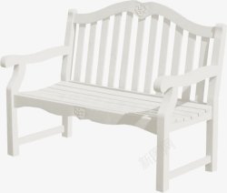 白色简欧椅子素材