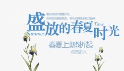 繁花绽放的春夏时光盛放的春夏时光春夏上新5折起高清图片