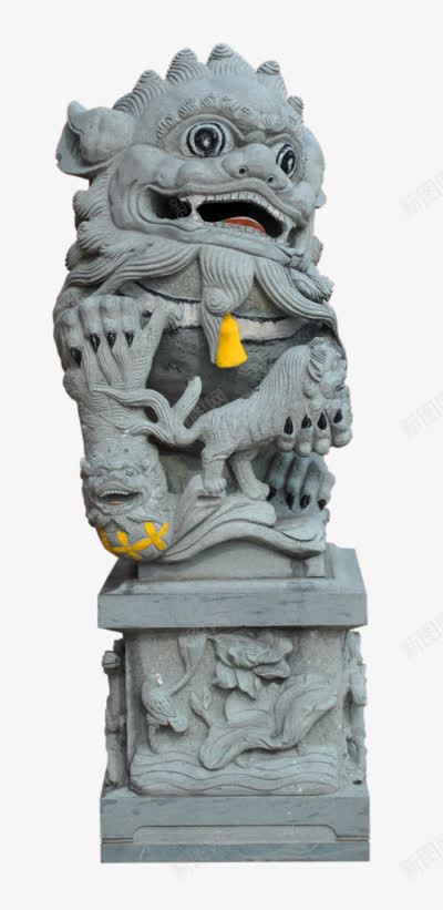 石狮雕像png免抠素材_88icon https://88icon.com png素材 石狮雕像