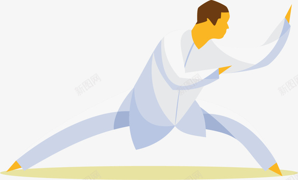 白色卡通太极拳男孩png免抠素材_88icon https://88icon.com 健康 卡通太极拳 卡通男人 太极小人 太极拳 太极拳招式 强身健体 手绘 打太极 无脸小人 运动健身 锻炼