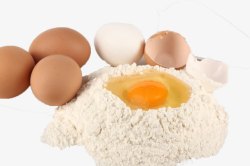 鸡蛋的面粉面粉类素材