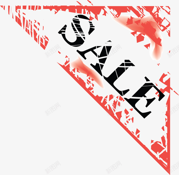 三角形SALE印章png免抠素材_88icon https://88icon.com SALE 三角形 促销 印章 标签 矢量图案 装饰图案
