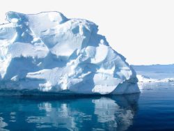 南极的冰冰川高清图片