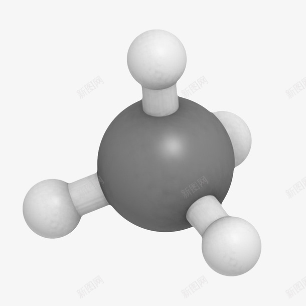 黑色清晰甲烷CH4分子形状png免抠素材_88icon https://88icon.com 分子形状 分子结构 原子 反光 发亮 最小单元 物理化学术语 空间 阿伏伽德罗 顺序 黑色清晰甲烷CH4分子形状素材免费下载