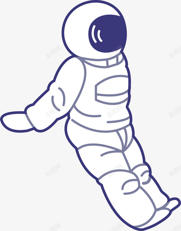 世界航天日手绘航天员png免抠素材_88icon https://88icon.com 世界航天日 休闲 手绘宇航员 手绘航天员 绘画 航空员