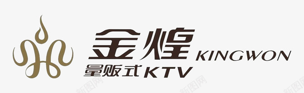 创意圆盘标志黑色KTVLOGO图标图标