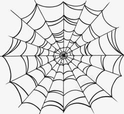 蜘蛛网图案卡通卡通手绘蜘素材