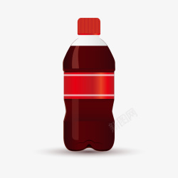 矢量可乐饮料瓶饮料饮料瓶可乐图标高清图片