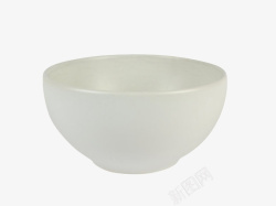 白色的容器碗陶瓷制品实物素材