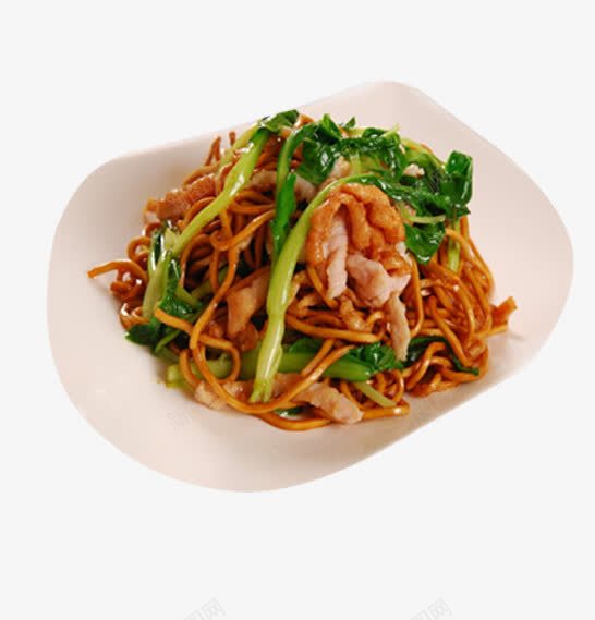 肉丝炒面png免抠素材_88icon https://88icon.com 炒面 美味食品 青菜炒面 面条