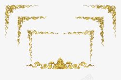 金色边框素材